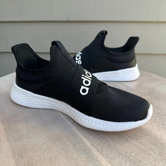 Adidas Puremotion Adapt Womens 8.5 Black Slip On Sneakers FX7326 - Picture 7 of 14